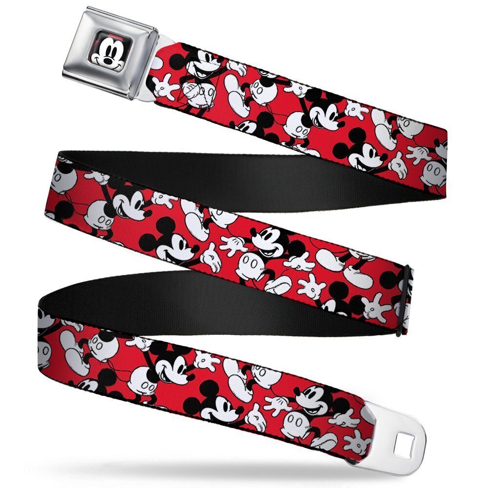 7986 Seatbelt Belt Mickey Mouse XL